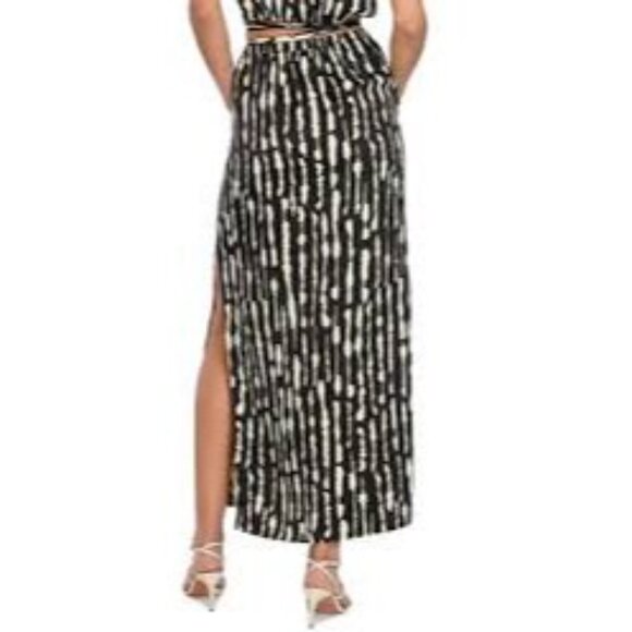 Nicole Williams English Bar lll Zebra dress Colorblock Bodycon size SMALL NEW - Picture 2 of 7